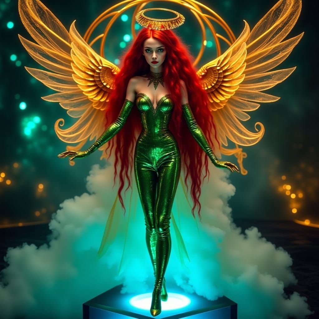 Majestic Tsaritsa: Angel of Hope in Cyberpunk