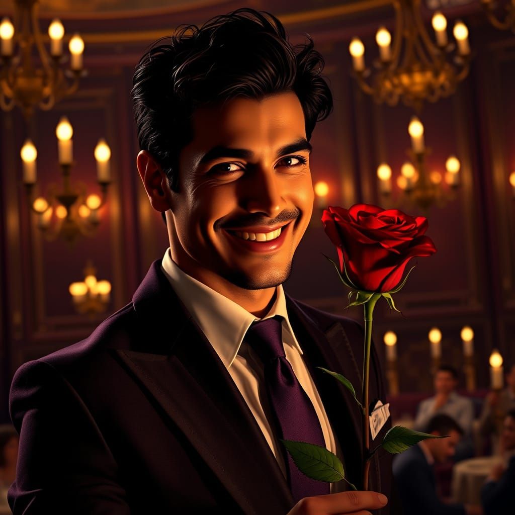 Romantic Evening in Luxurious Art Nouveau Style