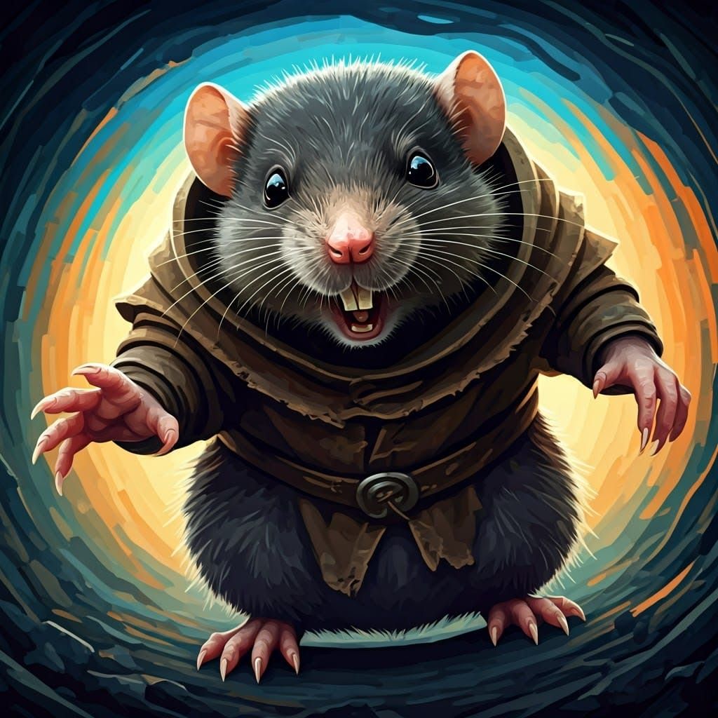 Menacing Mole Rat Breaks the Fourth Wall