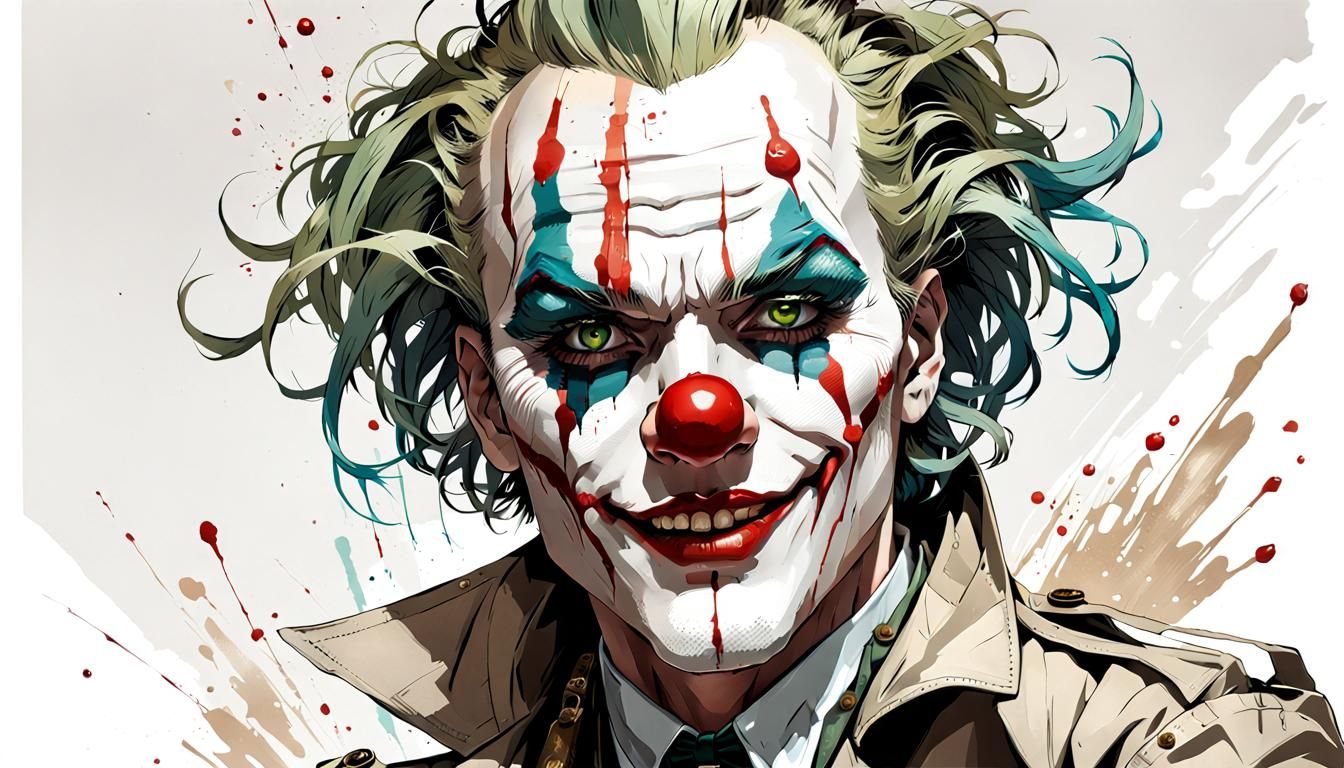 Dieselpunk clown Joker