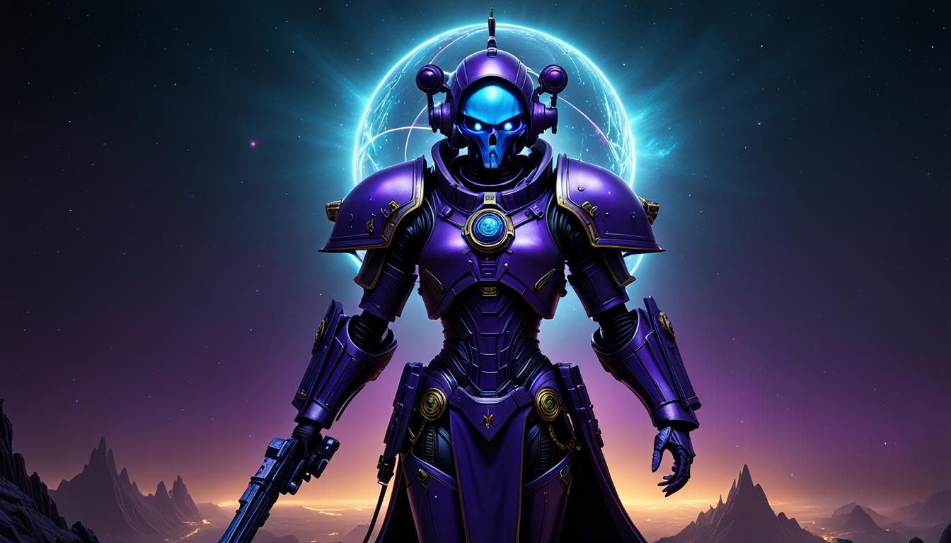 Emperor's Children Female Astartes Chaplain