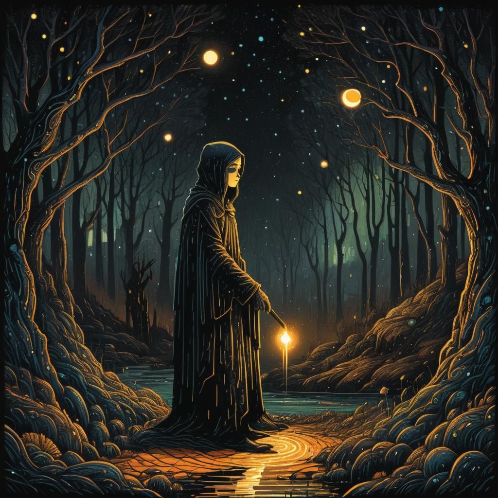 Grimdark Digital Art Illustration