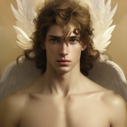 Angelic Princes Portrait in Hyperdetailed Digital Art