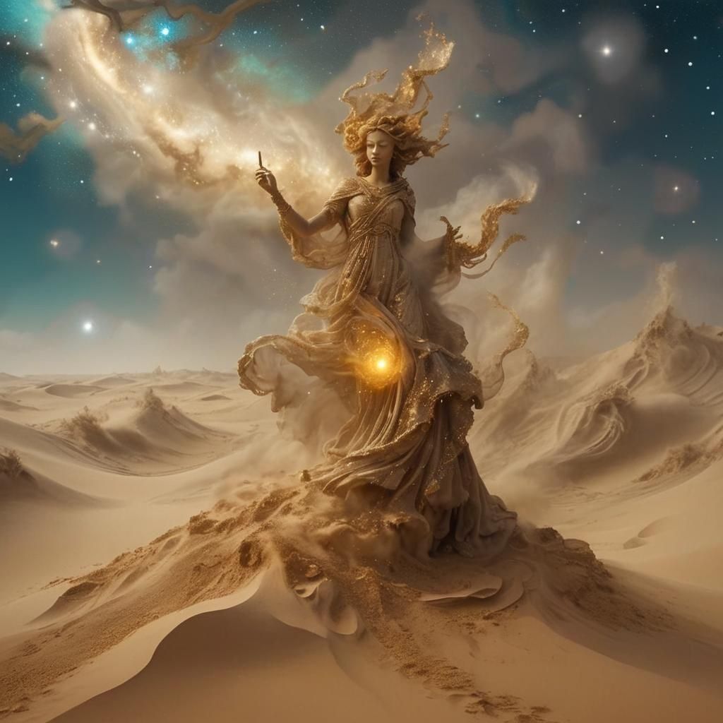 The sand Spirit of Desert