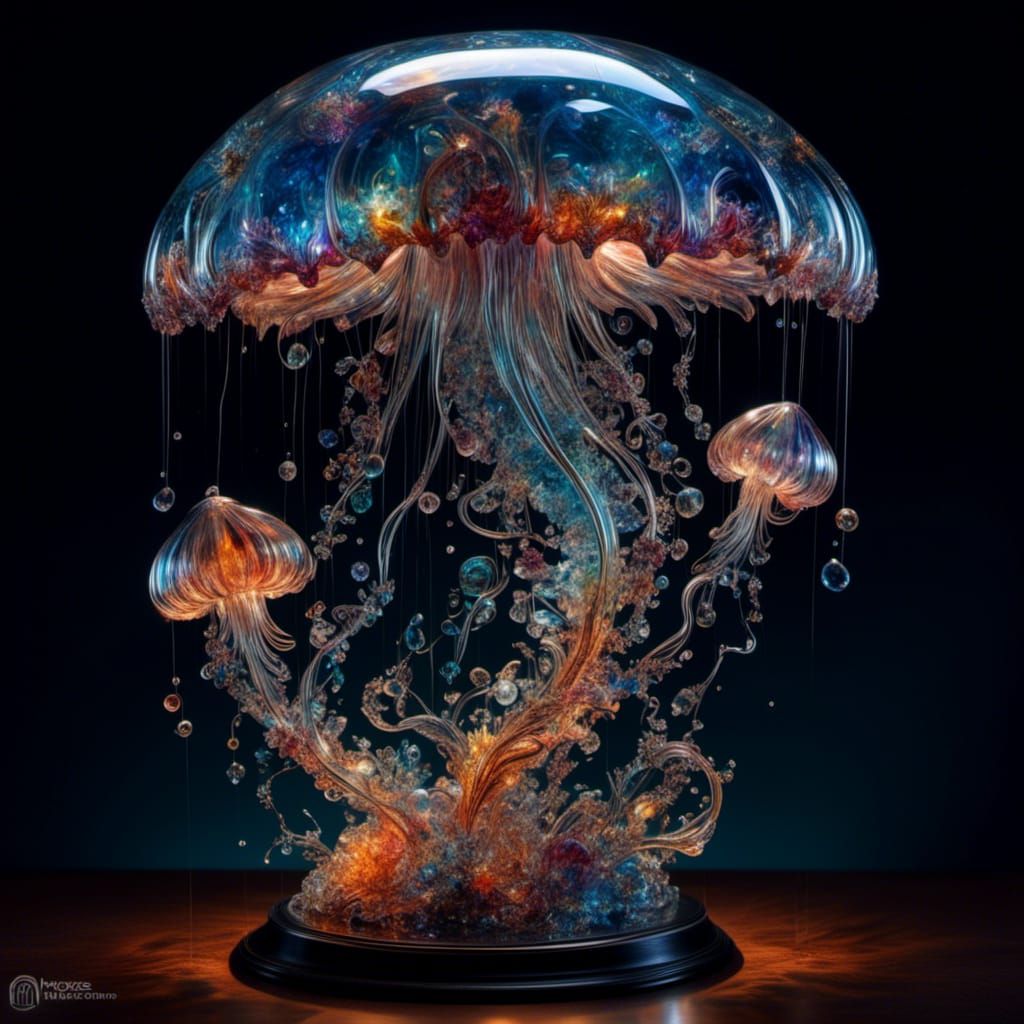 Crystal Ribbon Eye Jelly