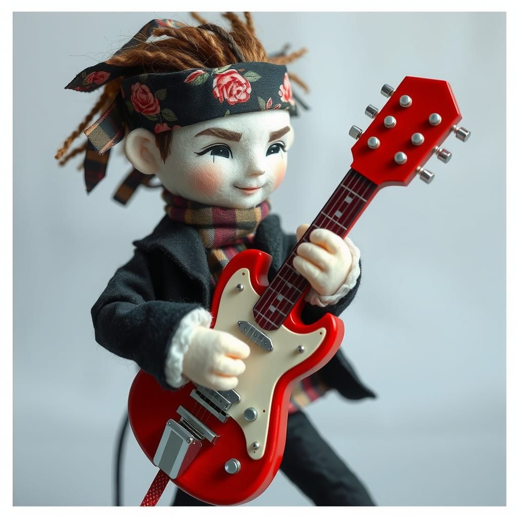 Glamorous Fabric Rock Icon