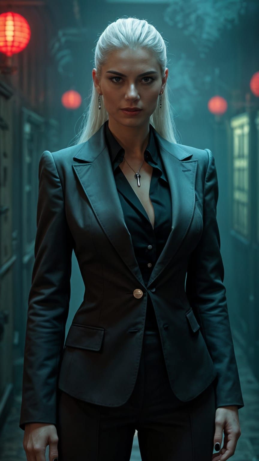 Tombstone in Hyperrealistic Cinematic Portrait