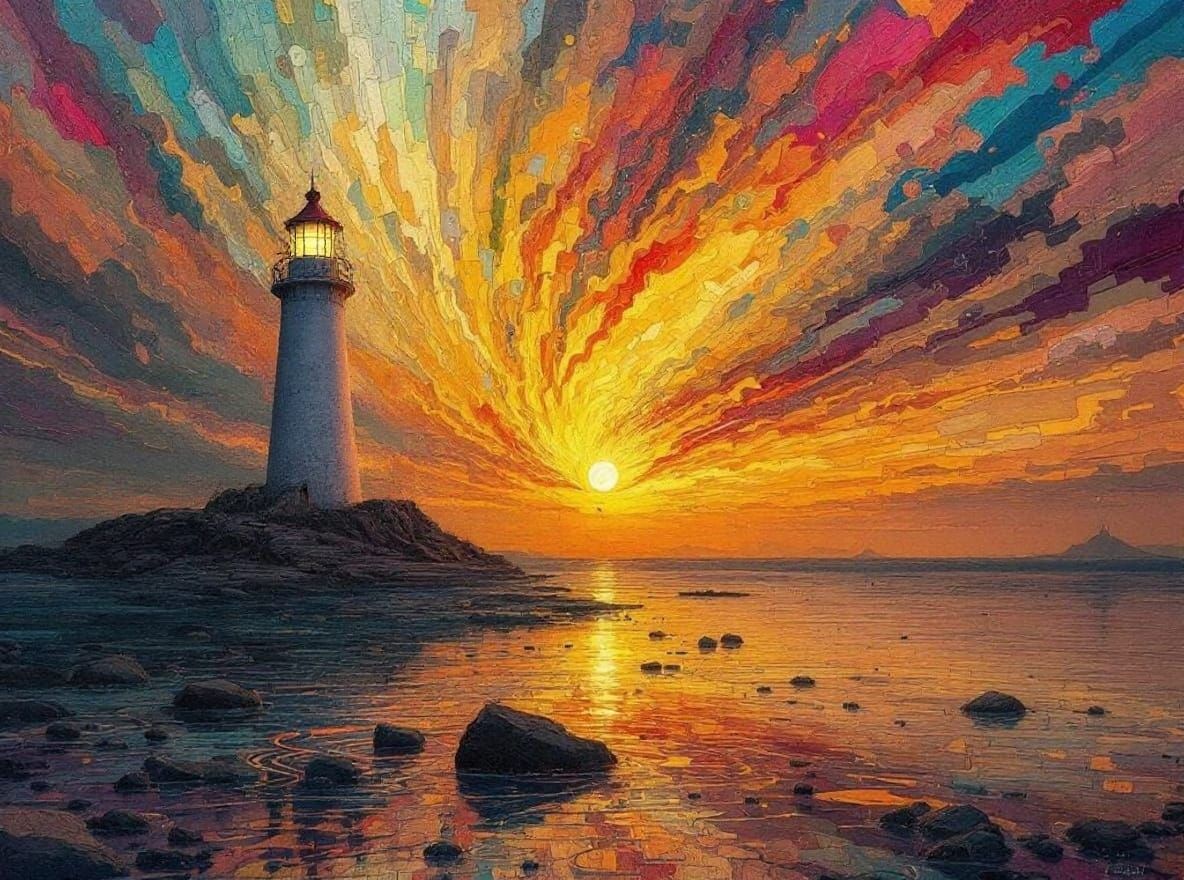 Lighthouse at Twilight: A Digital Transformation