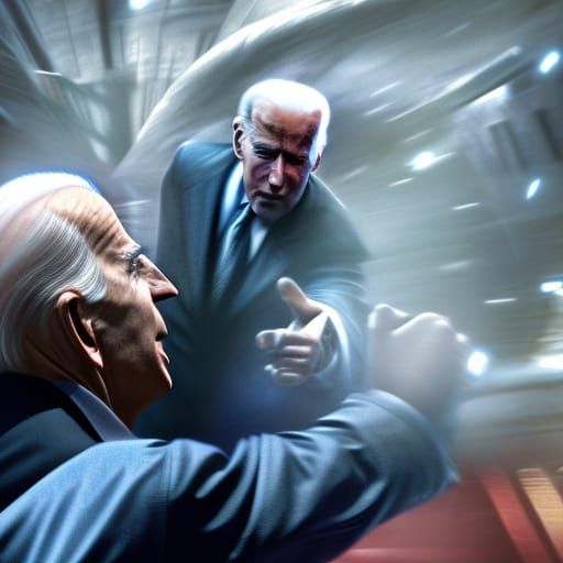 Anakin Skywalker vs Joe Biden: Hyperrealistic Cinematic Figh...