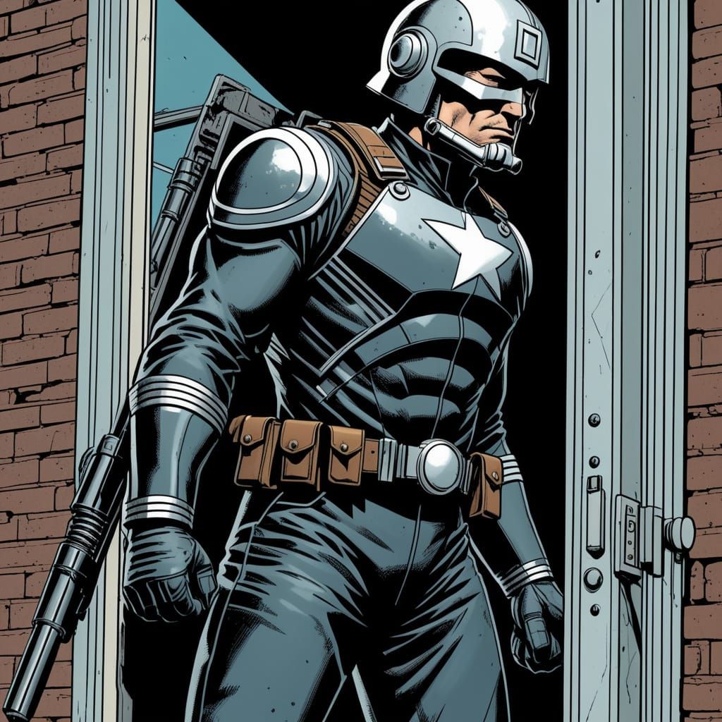 Cosplaying Captain America - Earth 973