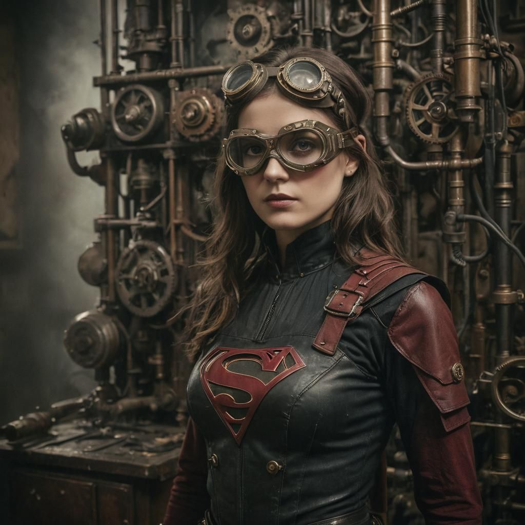 Steampunk Supergirl