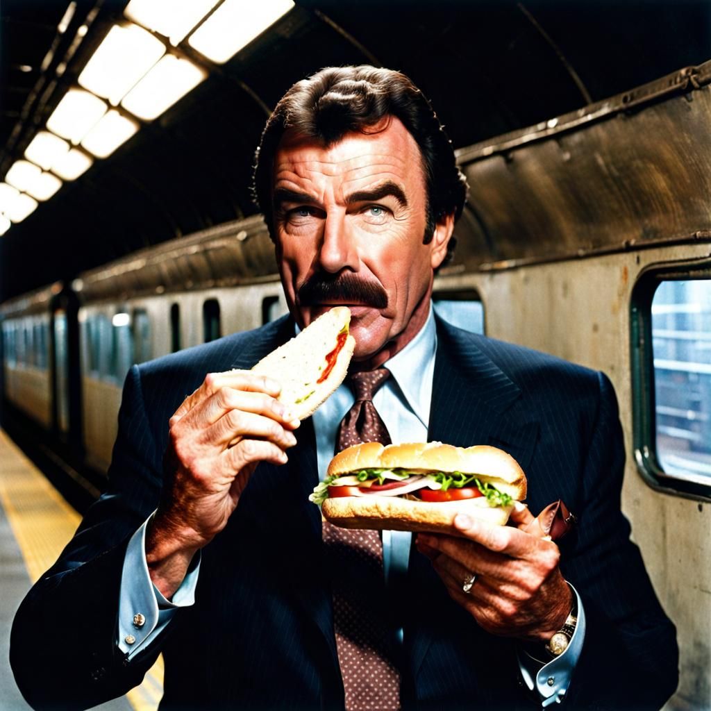 Tom Selleck Lunch Hour