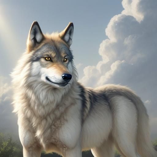 Wolves in Divine Sunshine: A Heavenly Vision