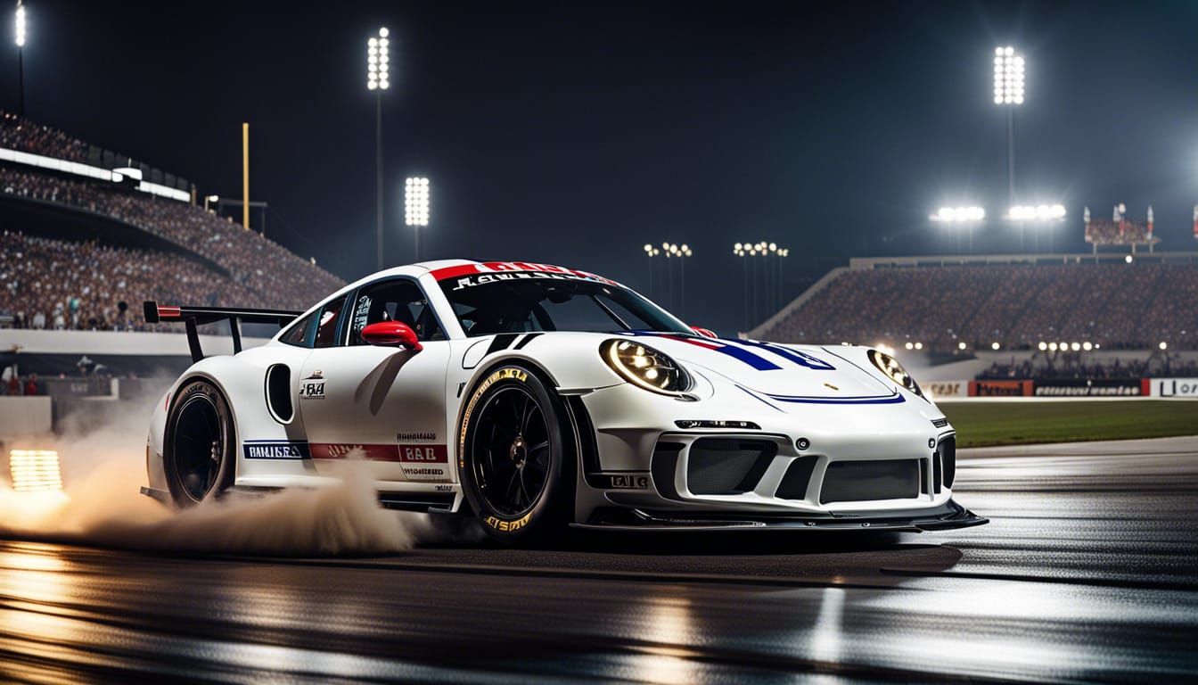 Porsche 911 Wins Indy 500: Monochromatic Cloud Core