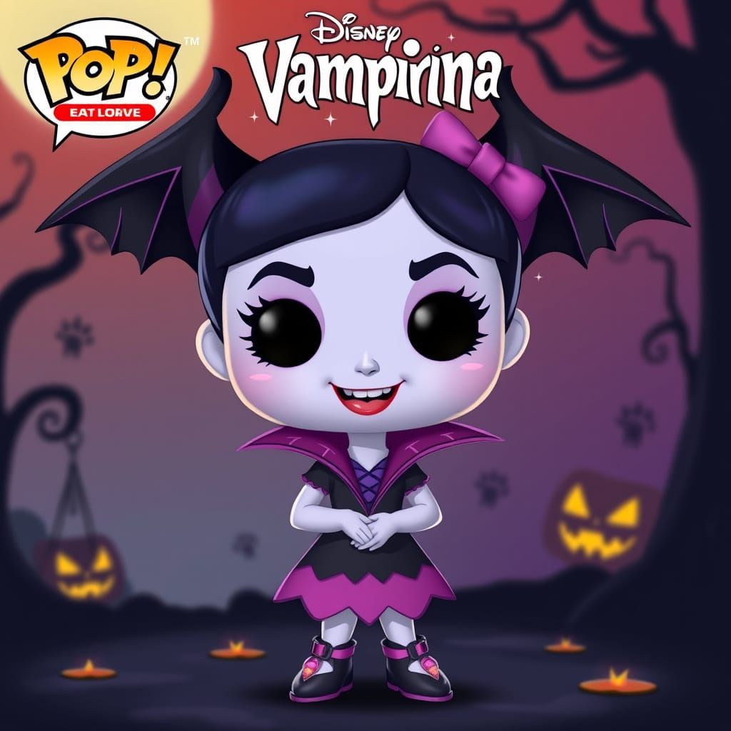 funko pop figure disney vampirina