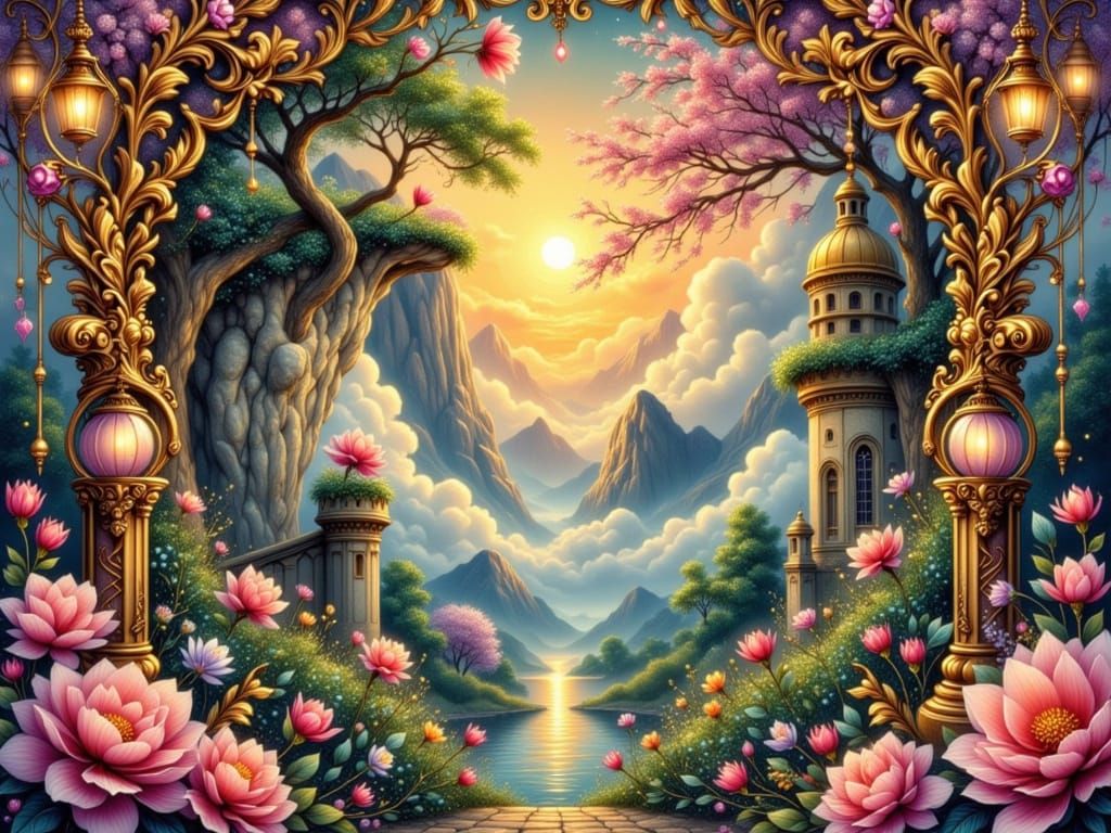 Perspective into a magical world