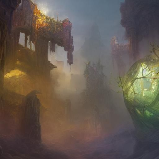 Spears Turn Brain into Emotional Baggage: Matte Painting