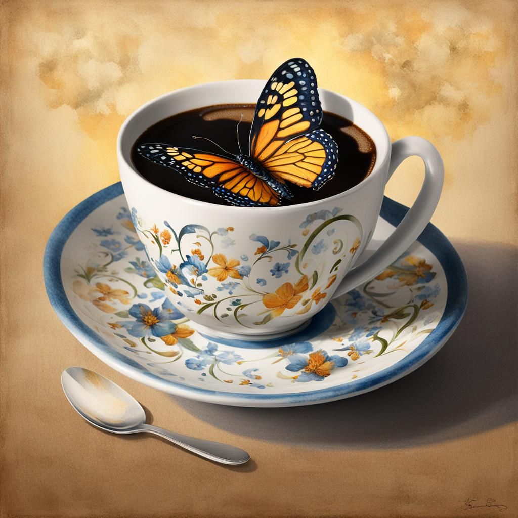 The symbolism of a small butterfly in a coffee cup reading offers opportunities of renewal and new beginnings. You don’t...