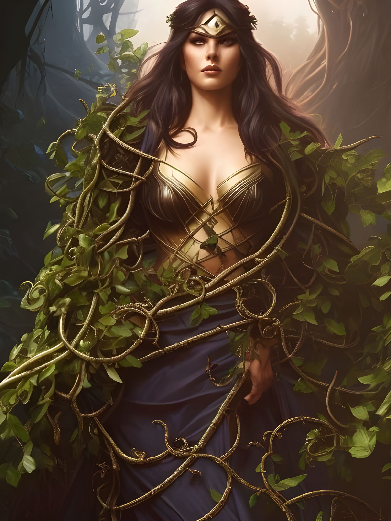 Death Knight Trapped: An Epic Fantasy Portrait