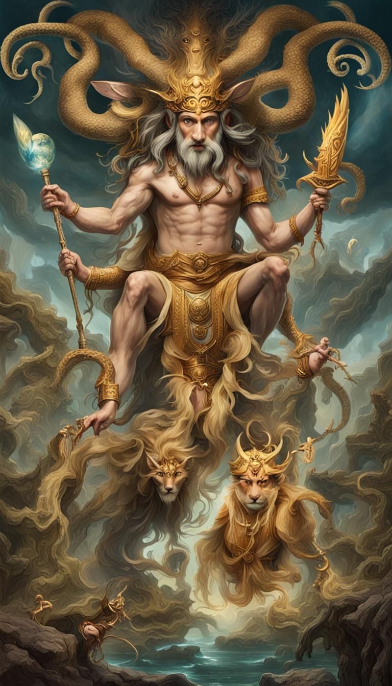 Gods and Mythical Creatures Among Mortals