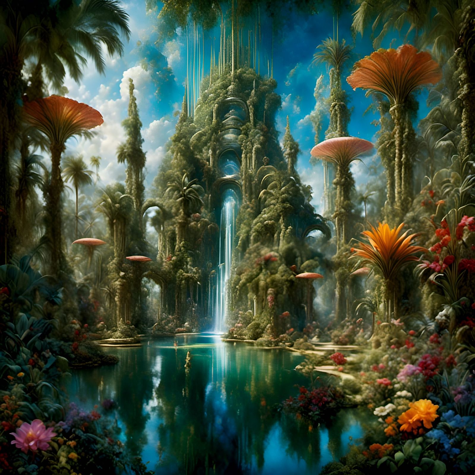 Fantasy Water Garden