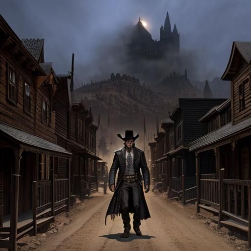 Midnight patrol in the town of Serpent's Reach