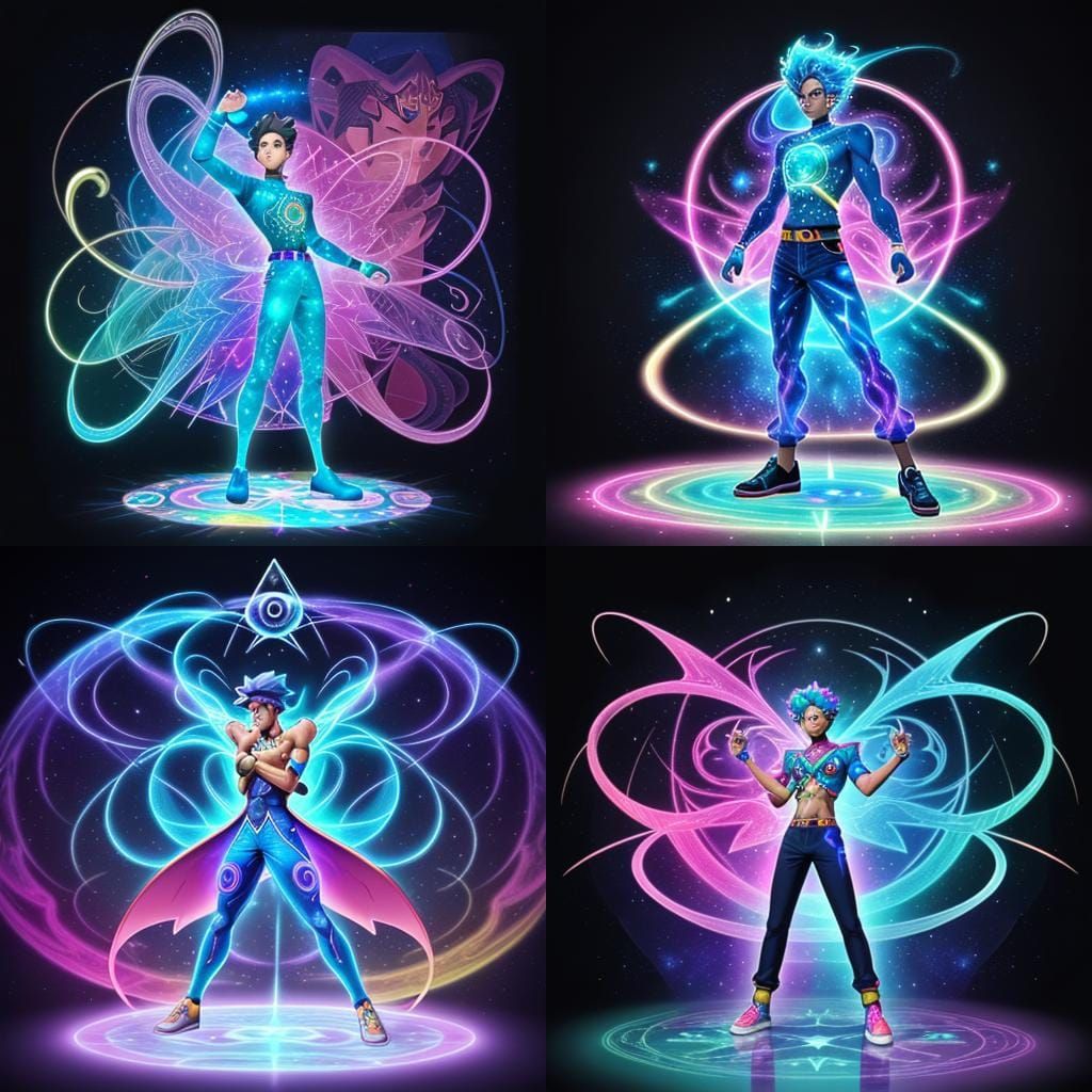 Pokemon as Holographic JoJo's Bizarre Adventure Stands