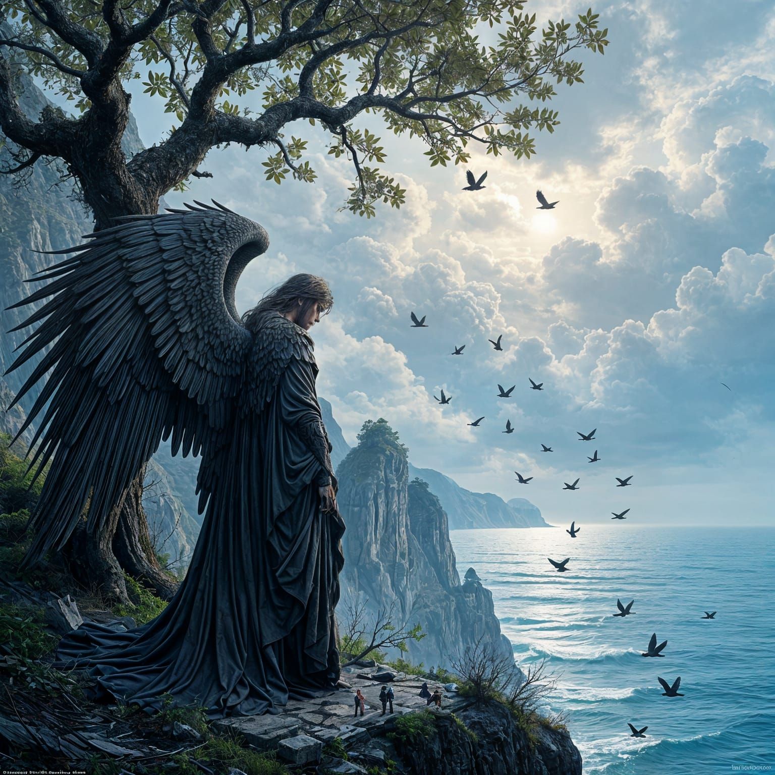 Icarus Aftermath: Philosophical Ethereal Fantasy