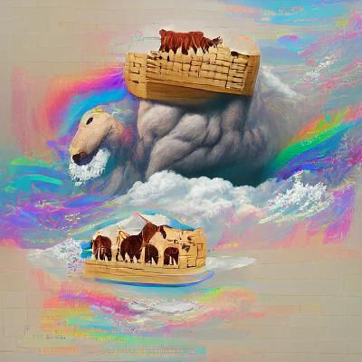 Noah's Ark Digital Rendering