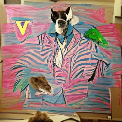 AI Image Generated from a Simple Prompt