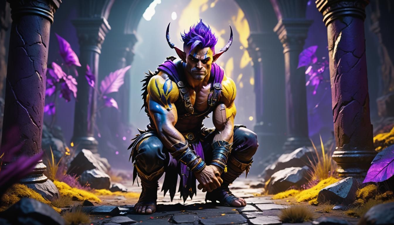 Handsome Fae in Grim Dark Fantasy