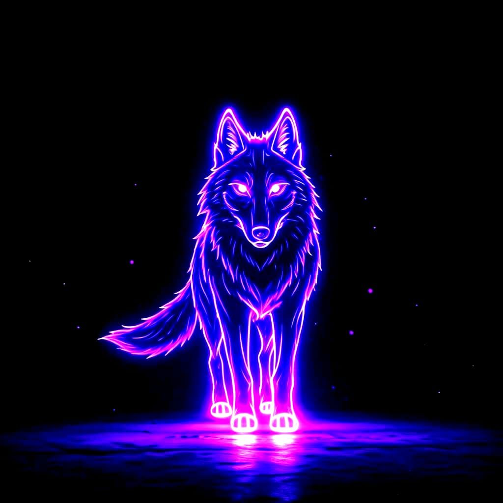 Lycho Spirit Wolf Alt Design
