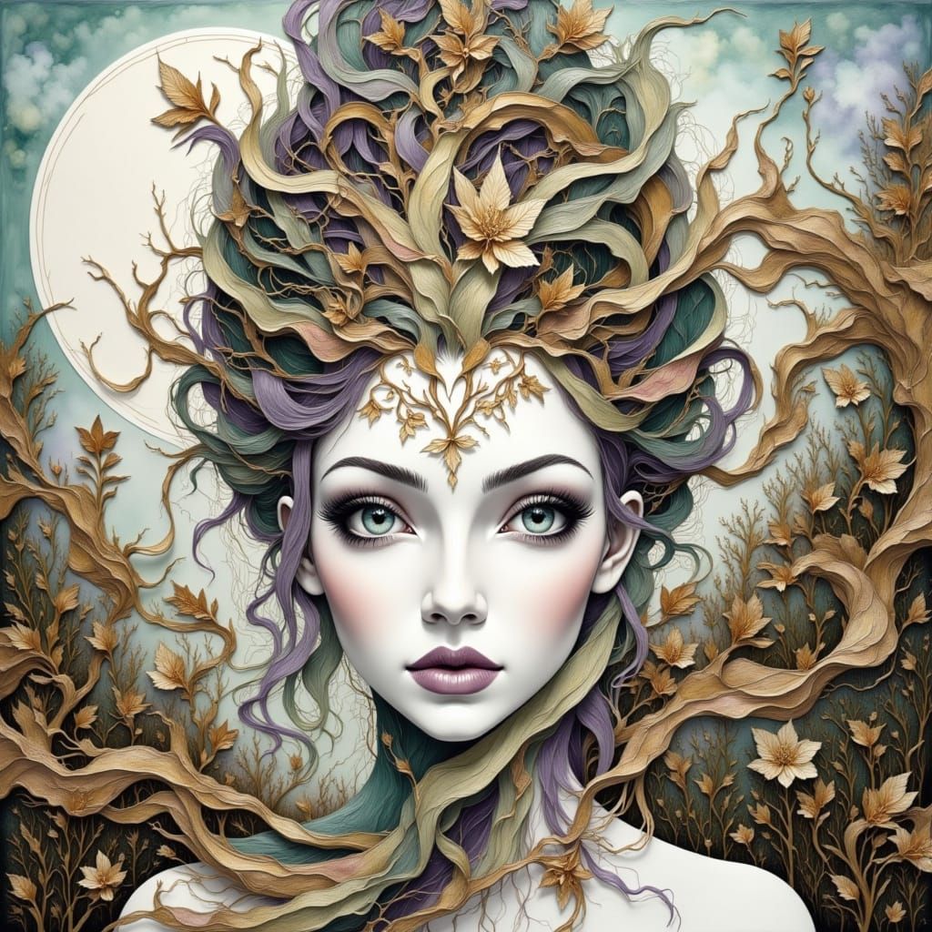 Entangled Dancers: Abstract Painting in Picasso Style