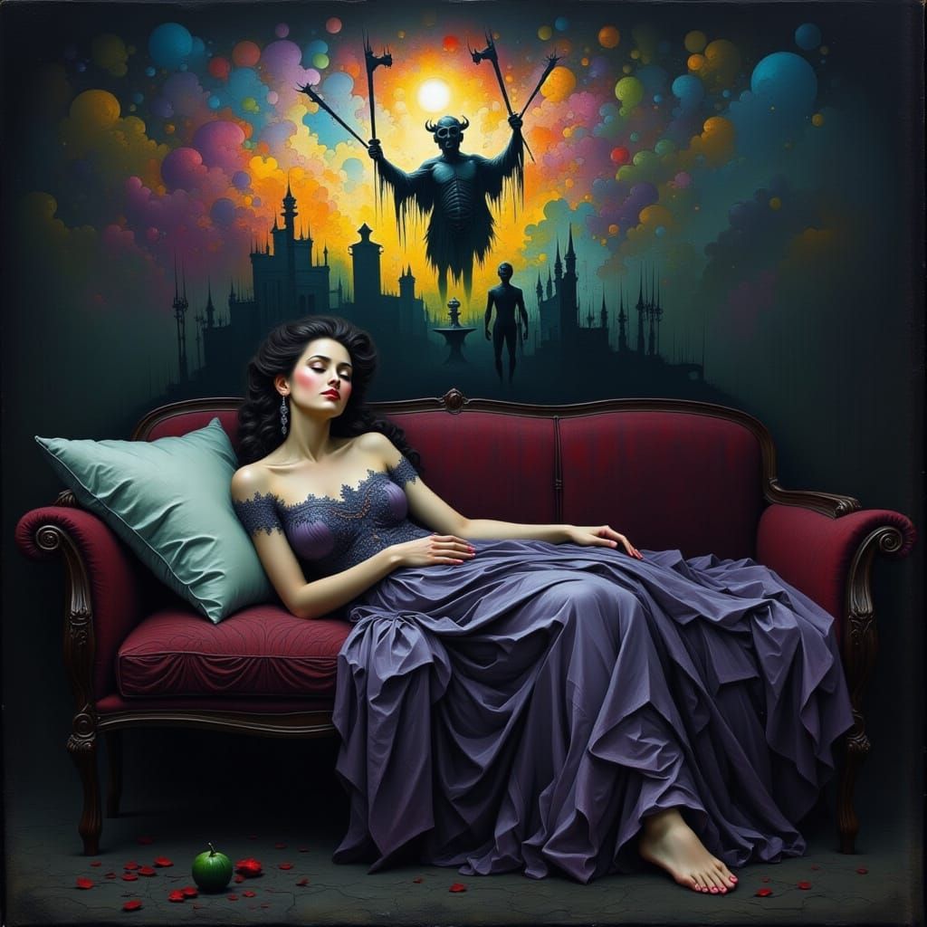 Dreaming of War: Eerie Digital Art