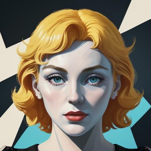 Pop Art Screen Print of Marilyn Monroe