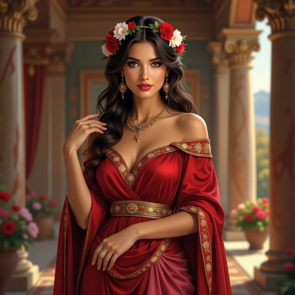 Ethereal Etruscan Goddess of Love and Health