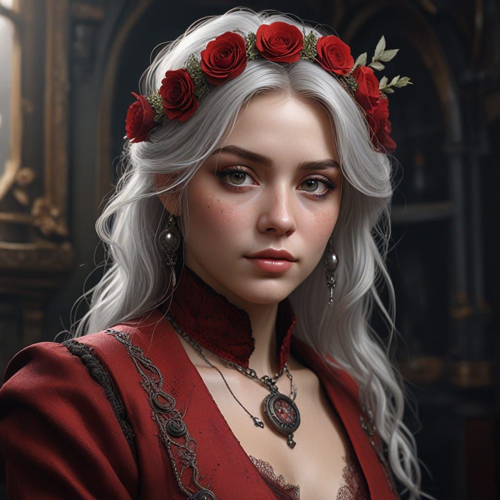 Timekeeper's Lament: A Melancholic Portrait of Elegance and...