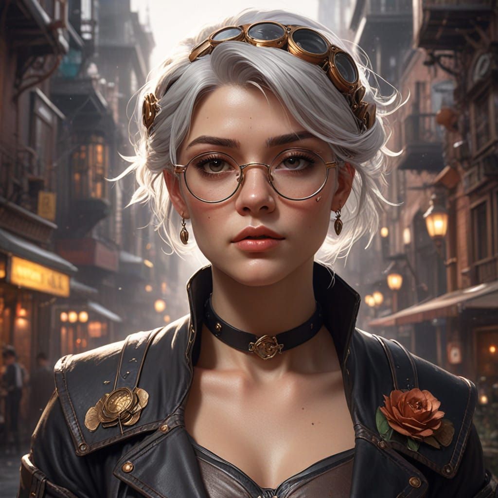 Steampunk Queen of Withered Roses: A Disheveled Professor's...