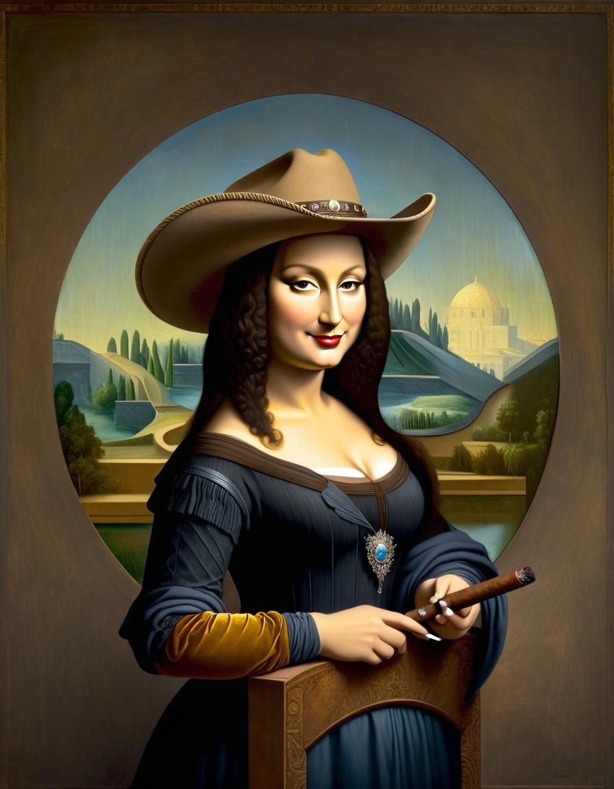 Mona Lisa, kind of…