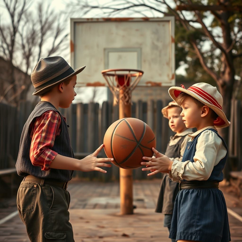 Old school Basketball