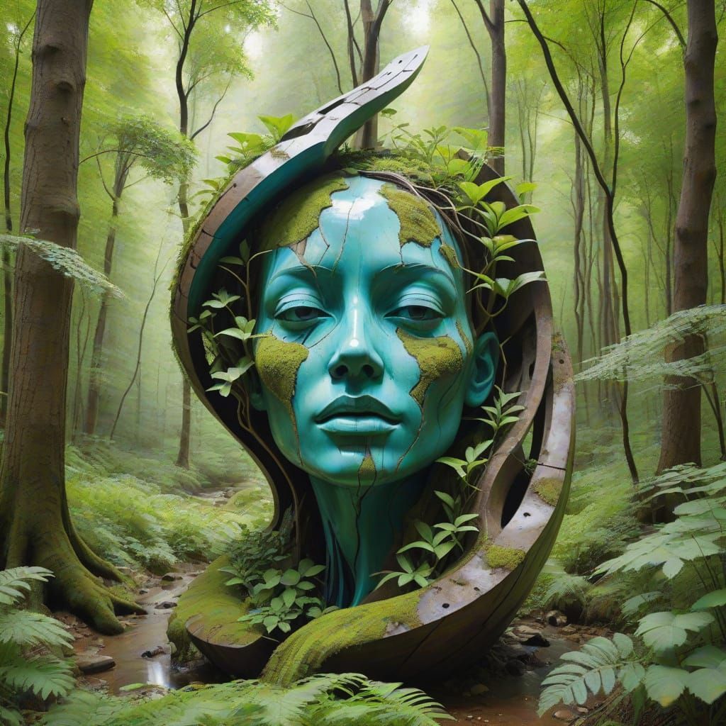 surreal abstract sculpture