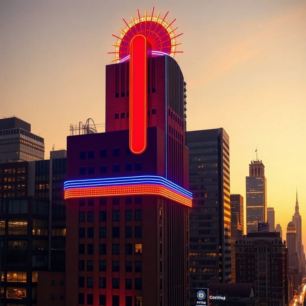 Art Deco Skyscraper Radiates Classic Elegance