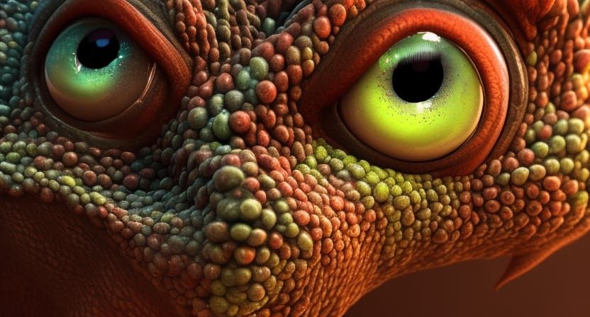 Adorable Hyperrealistic Creature in Detailed Digital Art