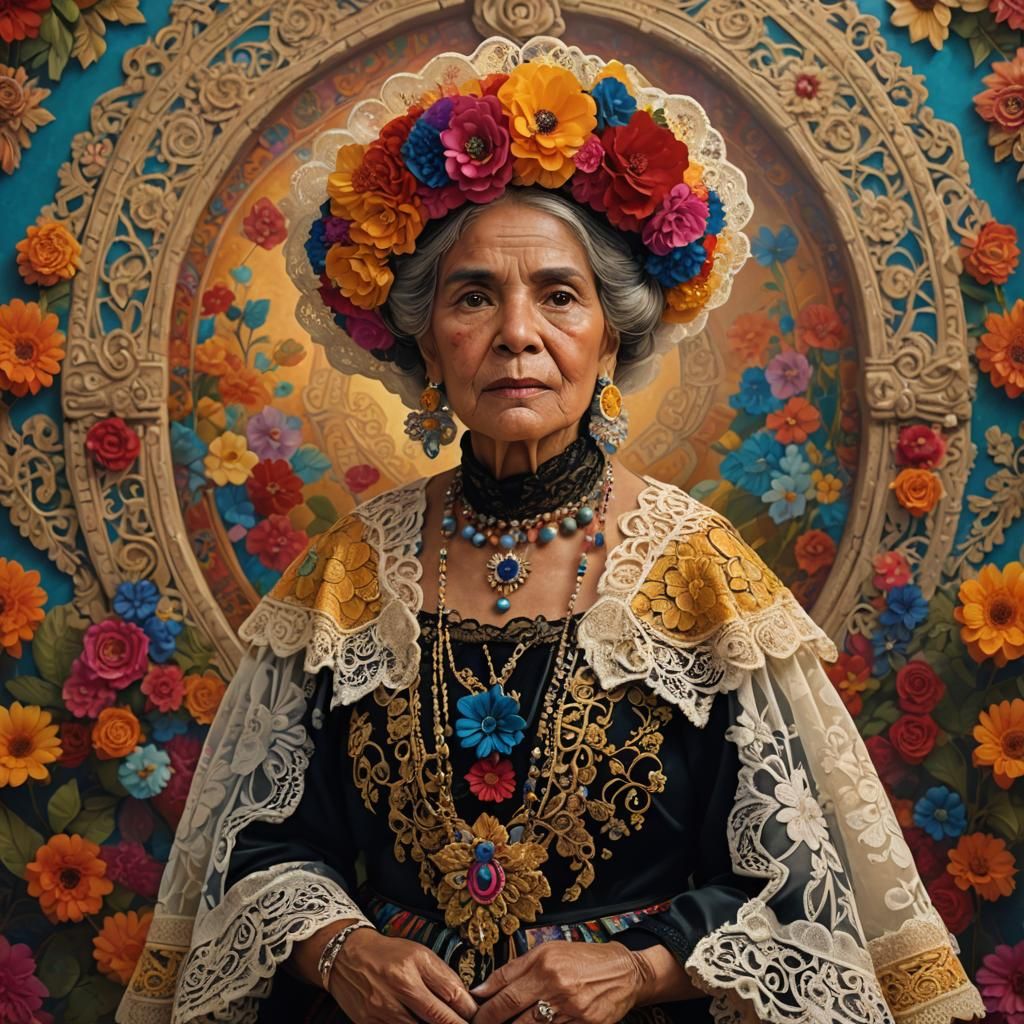 Catrina Costume: Latino Surrealism Inspired Portrait