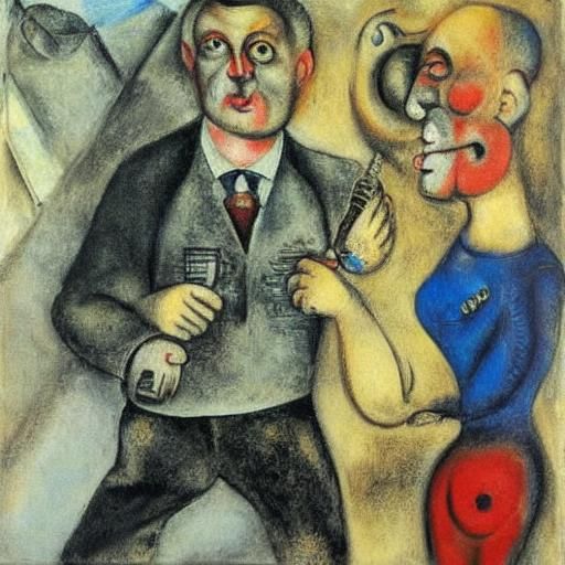 Locksmith Vasya: Divorce in Expressionist Style