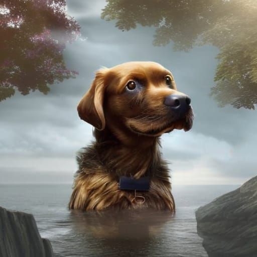 Fluffy Clouds in a Sky