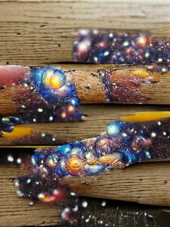 Galactic Pencil: A Cosmic Creation