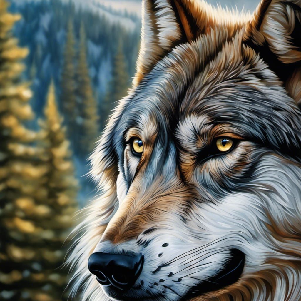 Beautiful Wolf