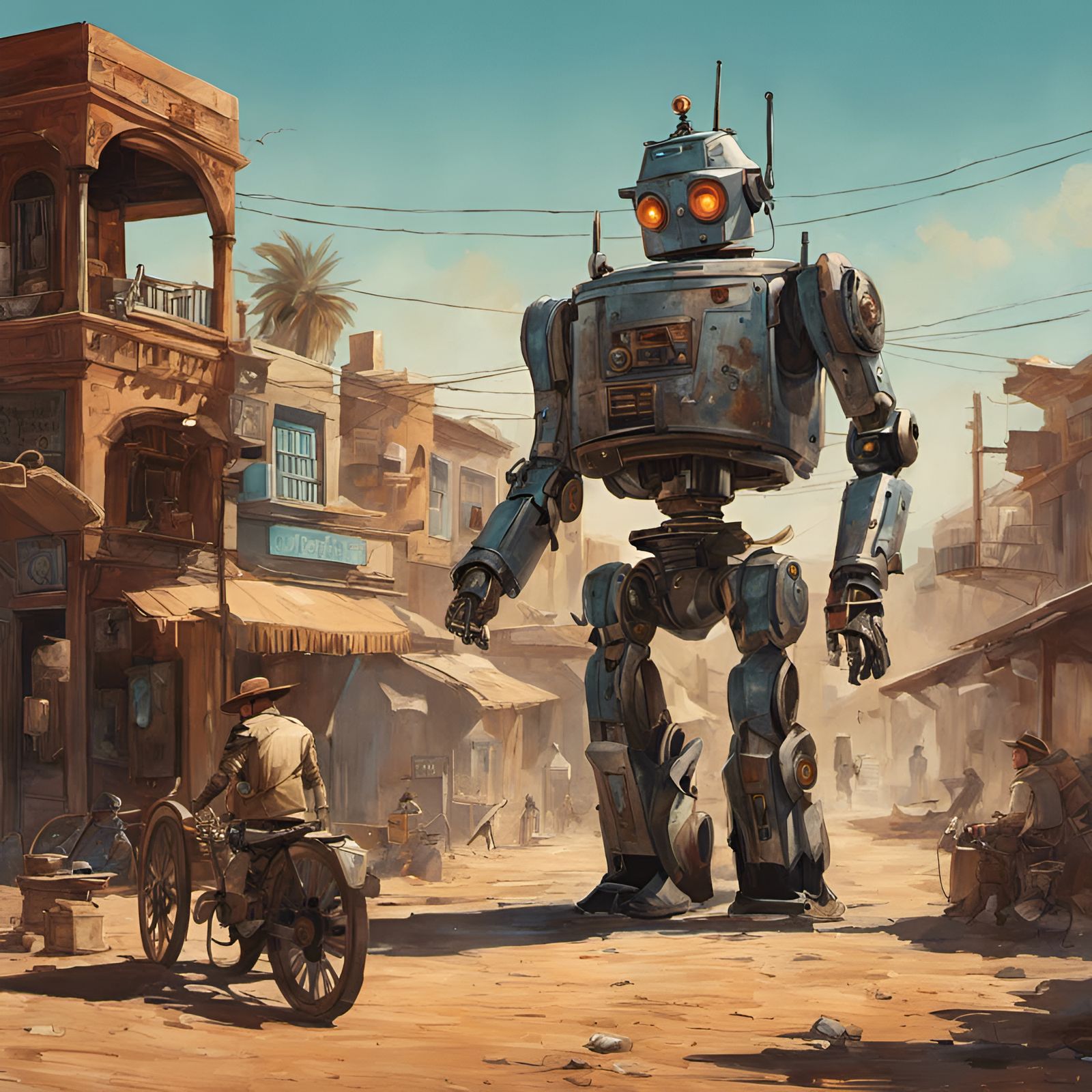 Future meets the Wild West