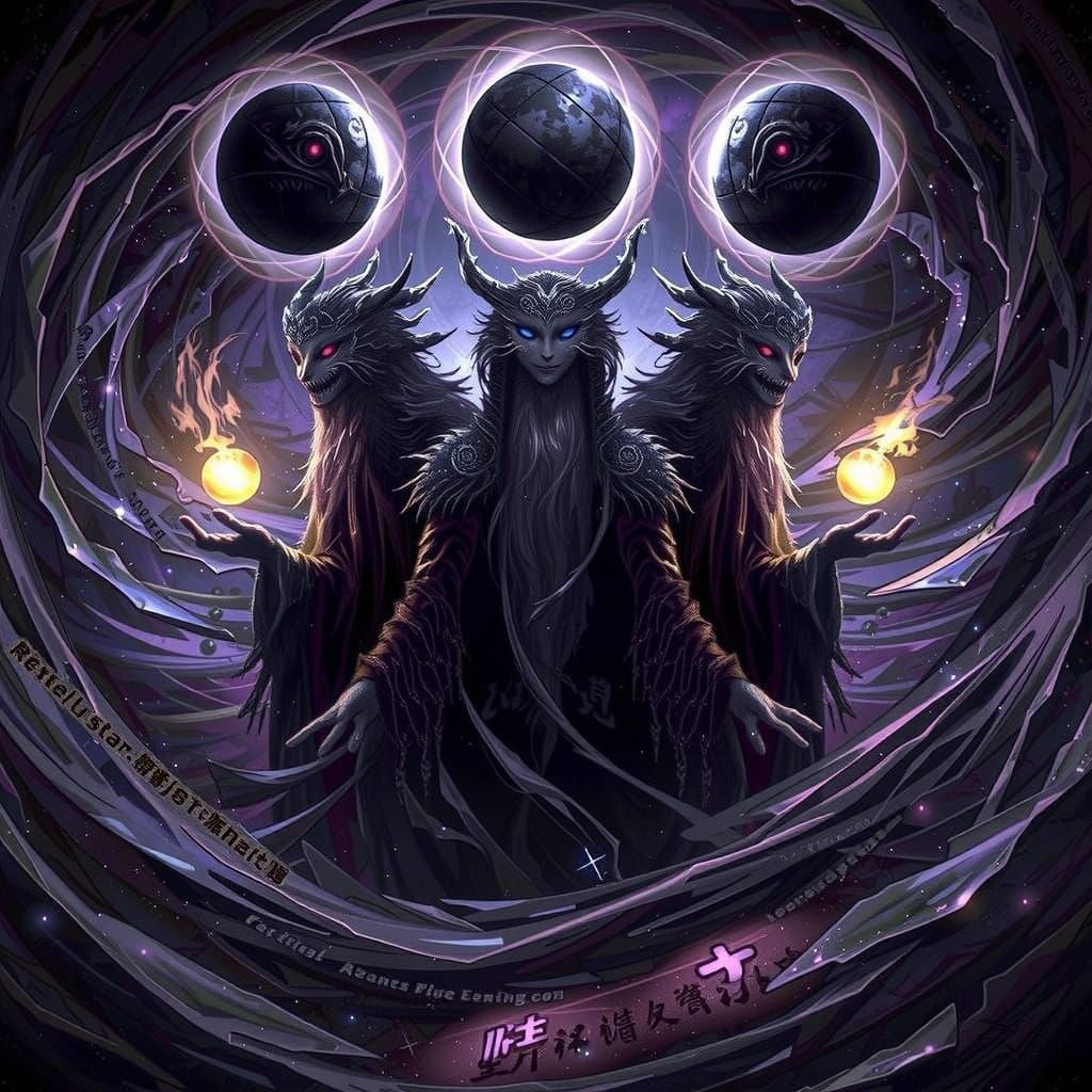 Surreal Cosmic Gods in an Ethereal Void